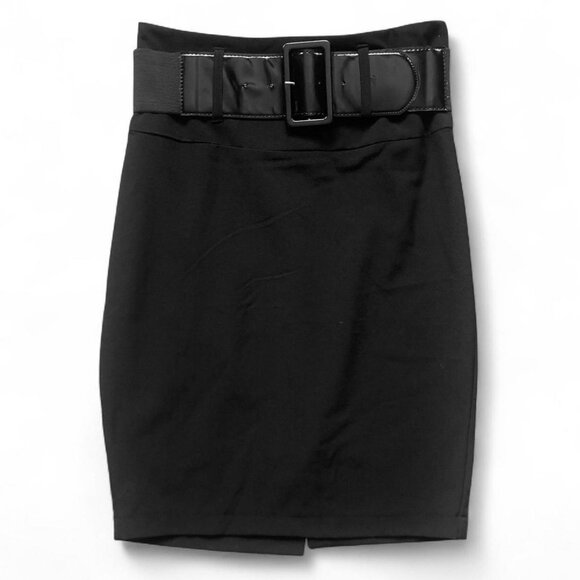 Seductions Pencil Skirt w/Belt - Picture 1 of 7